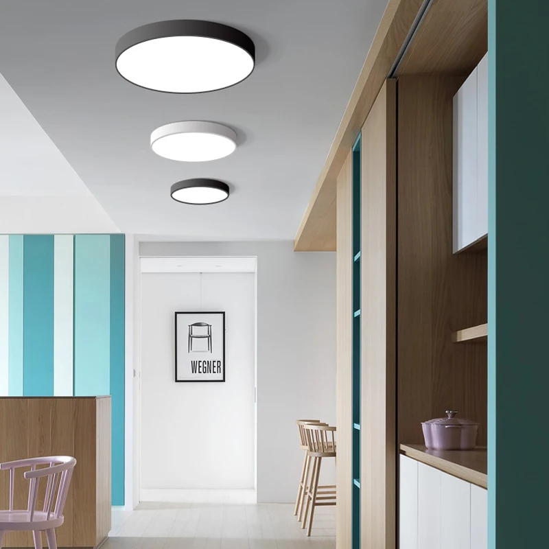 Goede Kopen Nordic Led Plafond Verlichting Ultra Dunne