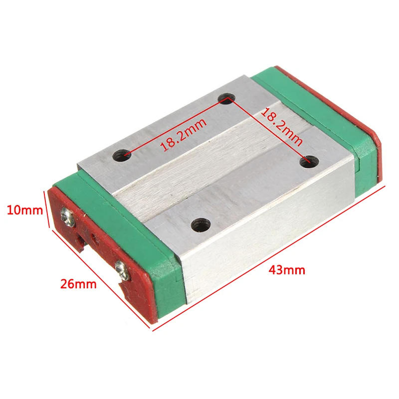 Buy 1pc Linear Guide MGN12H Sliding Block Bearing