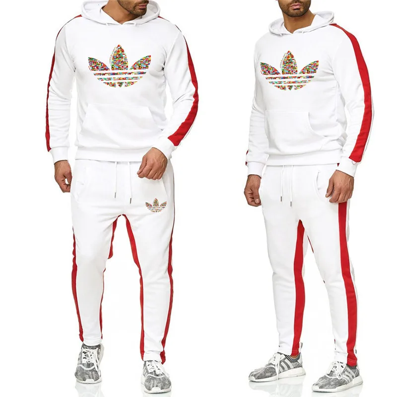 

Fashion Brand Hoodies Sweatshirt Men/Women 2018 Hoodie Tracksuit Sport Suit Sweatshirts+Sweatpants Suits Fleece Hooded Pullover