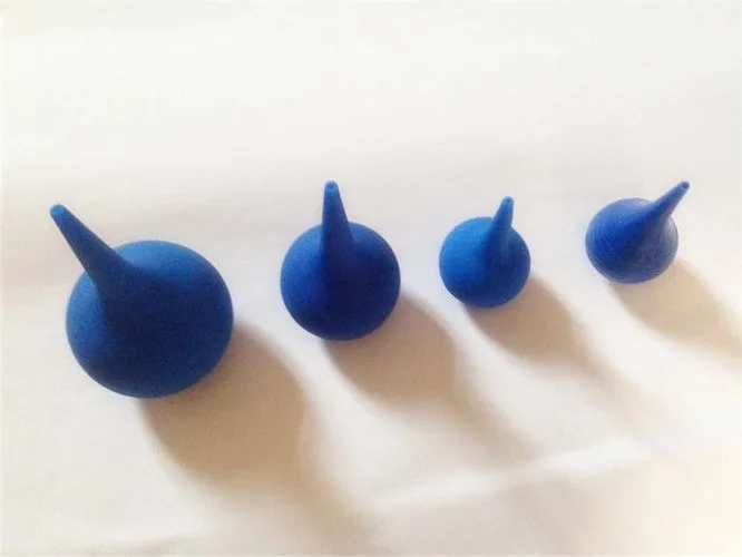 Горячая синий цвет 3 размера ушной шприц очищающий шприц 6 шт