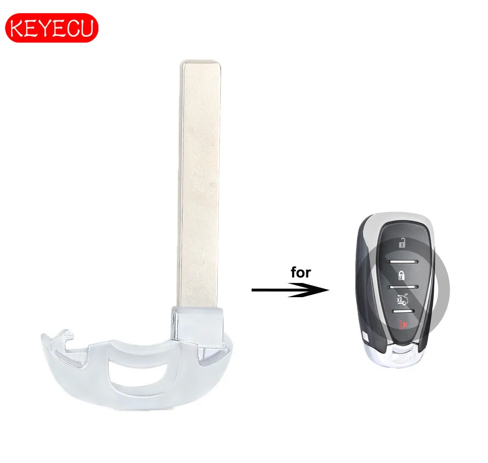KEYECU Replacement Smart Remote PROX Emergency Key Insert for Chevrolet Cruze Camaro Malibu FCC: HYQ4AA | Автомобили и мотоциклы