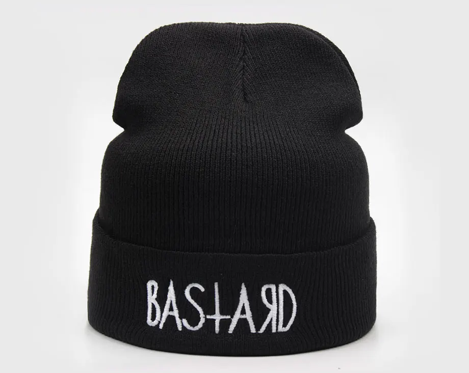 ADK High Quality Hat For Men Black Fashion Headwear Keep Warm 2018 Winter New Brand Embroidery Beanie For Girls#CAP252 (1)