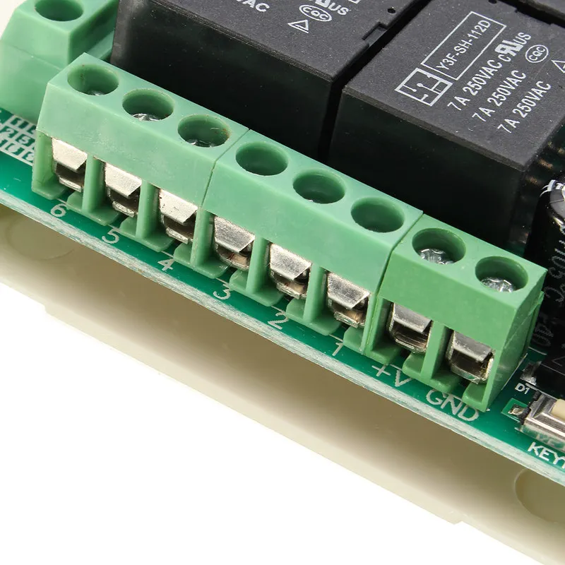 LEORY 12V 4CH канала реле RF Беспроводной дистанционного Управление переключатель 315 МГц 2 передатчик+ приемник для светодиодный освещения