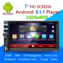 GPS Player Car DVD 1028 * 600 Capacitive HD Touch Screen Radio Stereo 8G 16G iNAND Rear View Camera Parking Android 5.1.1