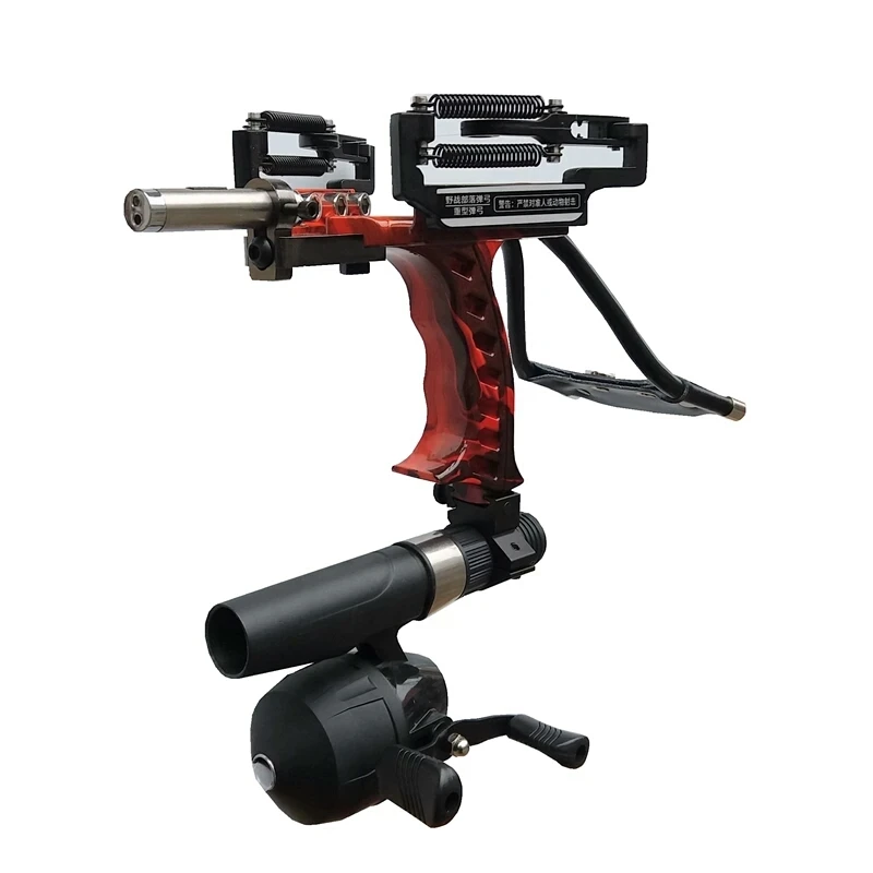 

precise Outdoor Powerful Slingshot Catapult Shooting Arrows Crossbow Bow Laser Slingshot Red Hunting Bow Catapult Fishing Slings
