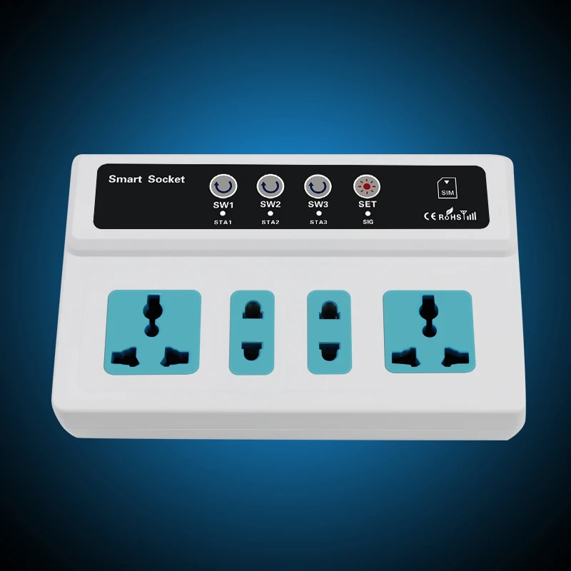 5 Pieces SC3-GSM Cellphone Mobile Phone GSM RC Remote Control Smart Socket Power Switch Energy-saving Wireless GSM power socket
