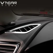 Для Mazda 3 axela аксессуары для кондиционера вентиляционное отверстие накладка ABS Хромированная матовая отделка интерьера молдинги Стайлинг