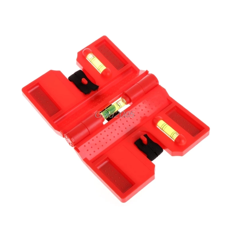 

1Pc 340 Degrees Foldable Pipeline Surface Spirit Level Measuring Instrument with Magnet G24 Drop ship