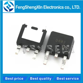 

10pcs/lot 2SD882 D882 D882M TO-252 NPN SILICON POWER TRANSISTOR