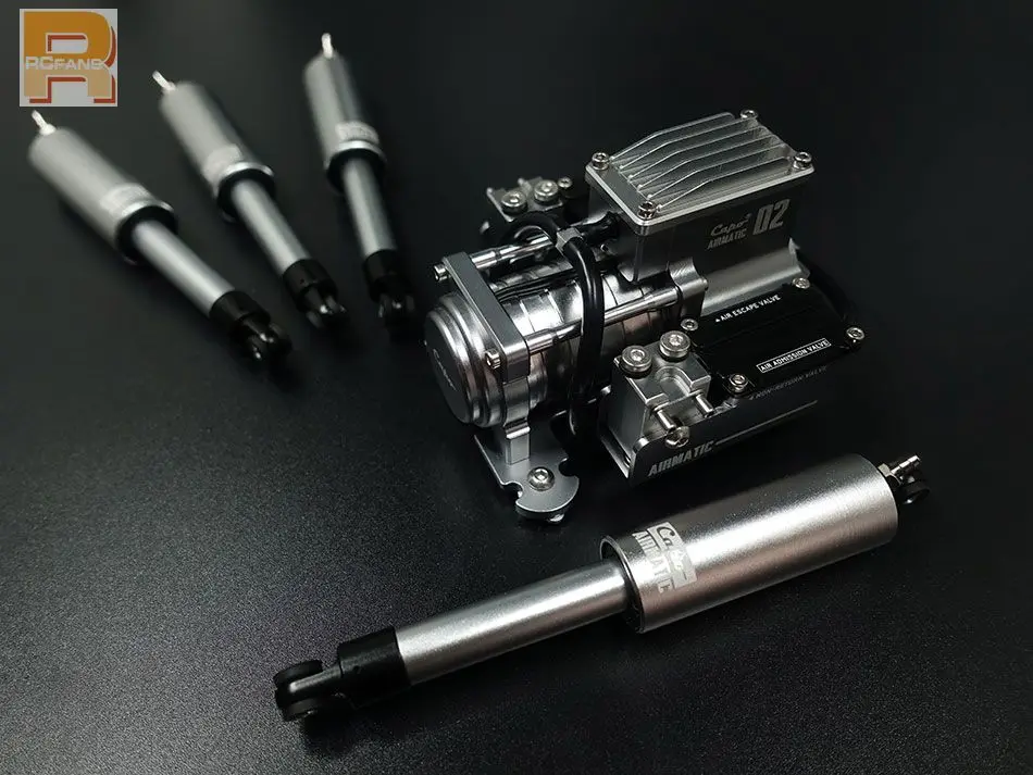 JKMAX Capo система пневматической подвески AIRMATIC II 1/10 гусеничный Радиоуправляемый