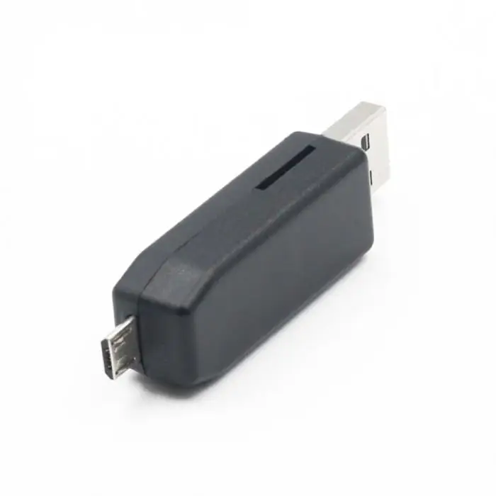 Новый 2 в 1 USB OTG кардридер Универсальный Micro USB OTG TF/SD кардридер телефон удлинитель адаптер