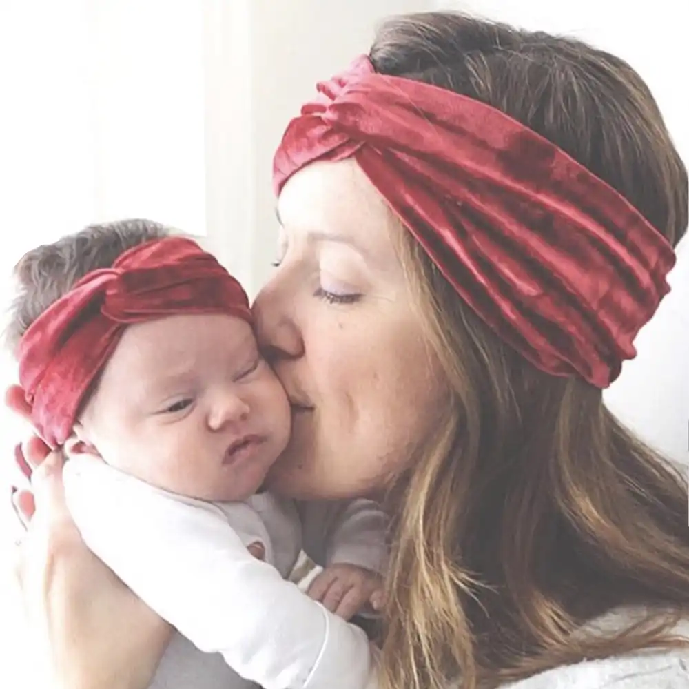 mother daughter matching headbands