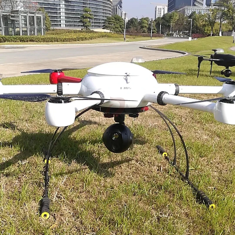 Двойной сенсор БПЛА Drone Gimbal камера инфракрасное тепловое изображение и 30x зум HD камера с подсветкой