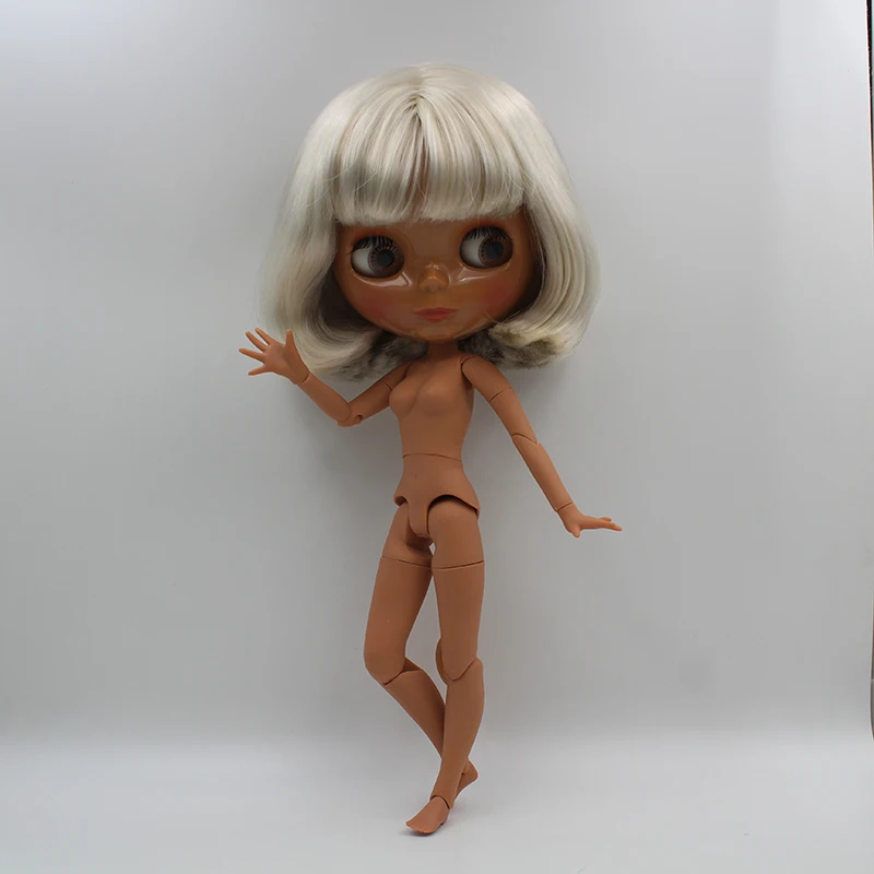 Шарнирная кукла Blyth, Neo Blyth кукла Обнаженная Заказная матовое лицо куклы можно изменить макияж и платье DIY, 1/6 шарнирные куклы