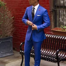 Синий классический жениха Смокинги для женихов дешевые Slim Fit шалевыми лацканами Винтаж свадебные мужской костюм(куртка+ Брюки для девочек+ галстук