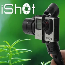 RCTimer ishot ультра ручной 3 оси GoPro стабилизатор Бесщеточный Gimbal с 3 шт. bgm2606 Gimbal Двигатель