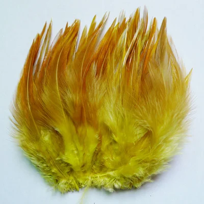 50/100 шт 13 Цветов петушиные перья 4-6 ''/, на стопу длиной от 10 до 15 см цыпленок фазана поделки из перьев для шляпа/вечерние Маска Украшения шлейфа - Цвет: Yellow