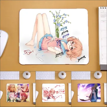 

Mairuige Cute Sexy Anime Girls Kuriyama Mirai Mouse Pads Hot Anime Comic Beyond The Boundary Small Rubber Mat for Decorate Desk
