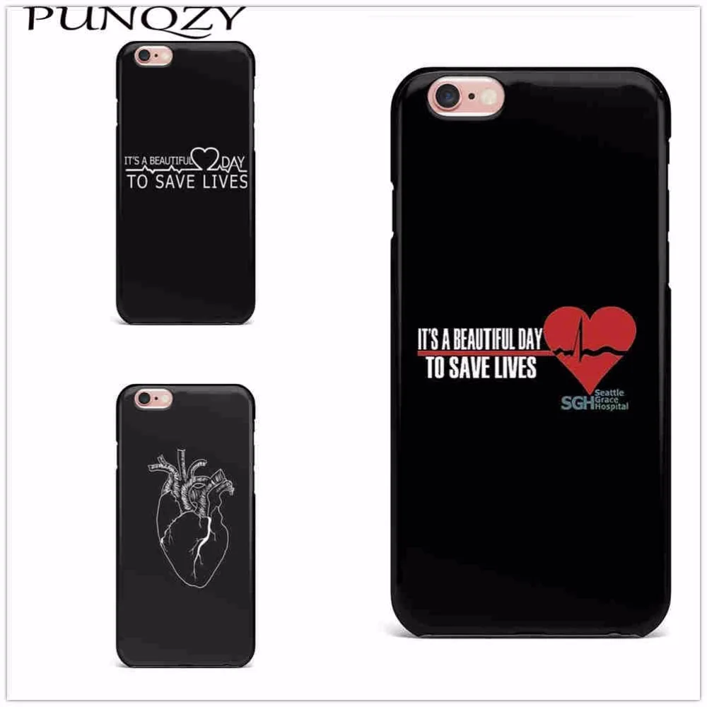 Cute Greys Anatomy Quotes Pattern Mobile Phone Cases For