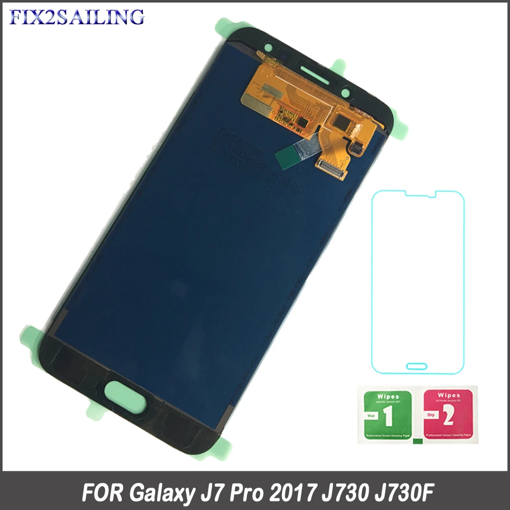 Телефоны ЖК-дисплей Замена для samsung Galaxy J7 Pro 2017 J730 J730F Дисплей Сенсорный экран