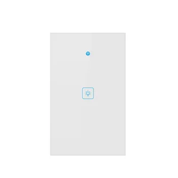 

HIPERDEAL US Smart WiFi One Button Switch Switch For Amazon Alexa/Google Home App Control 4.22