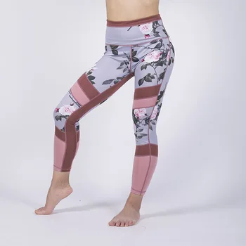 

Women High Waist Floral Digital Printed Leggings Colorful Pencil Pants Sportswear Push Up Sexy Leggings Athleisure Leggings