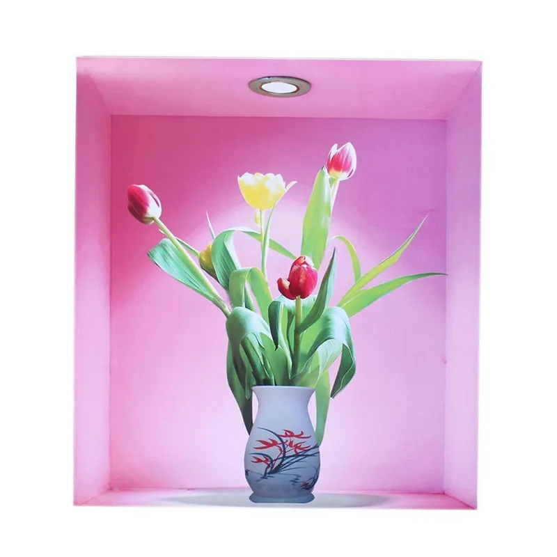 3 قطعة/المجموعة المنزل الديكور 3D جدار ملصق للإزالة الزهور زهرية جدارية ملصقات فنية ملصقات ل غرفة المعيشة غرفة نوم TB Sa 3 قطعة/المجموعة المنزل الديكور 3D جدار ملصق للإزالة الزهور زهرية جدارية ملصقات فنية ملصقات ل غرفة المعيشة غرفة نوم TB Sa