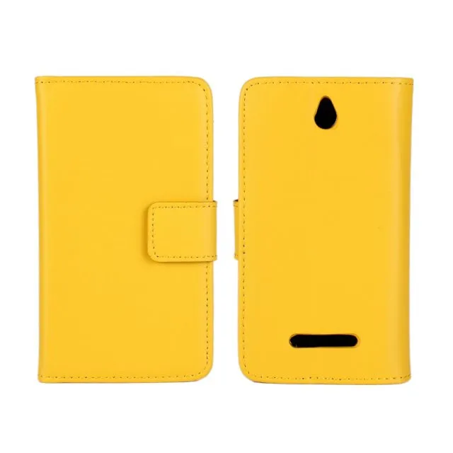Sony Xperia E Dual C1605 Genuine Wallet Case 12