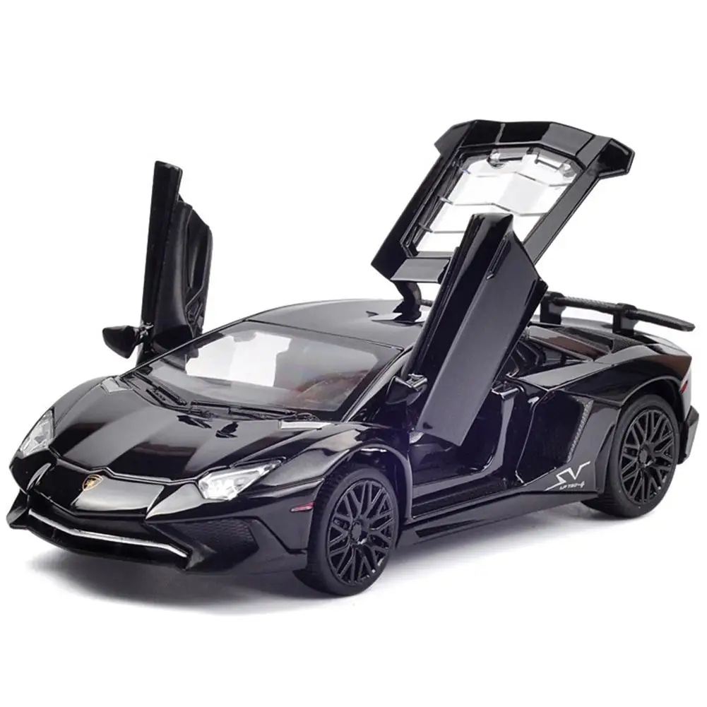 

Toy Car 1:32 Lamborghini LP750 Alloy Model Sound And Light Pull Back Toy Car