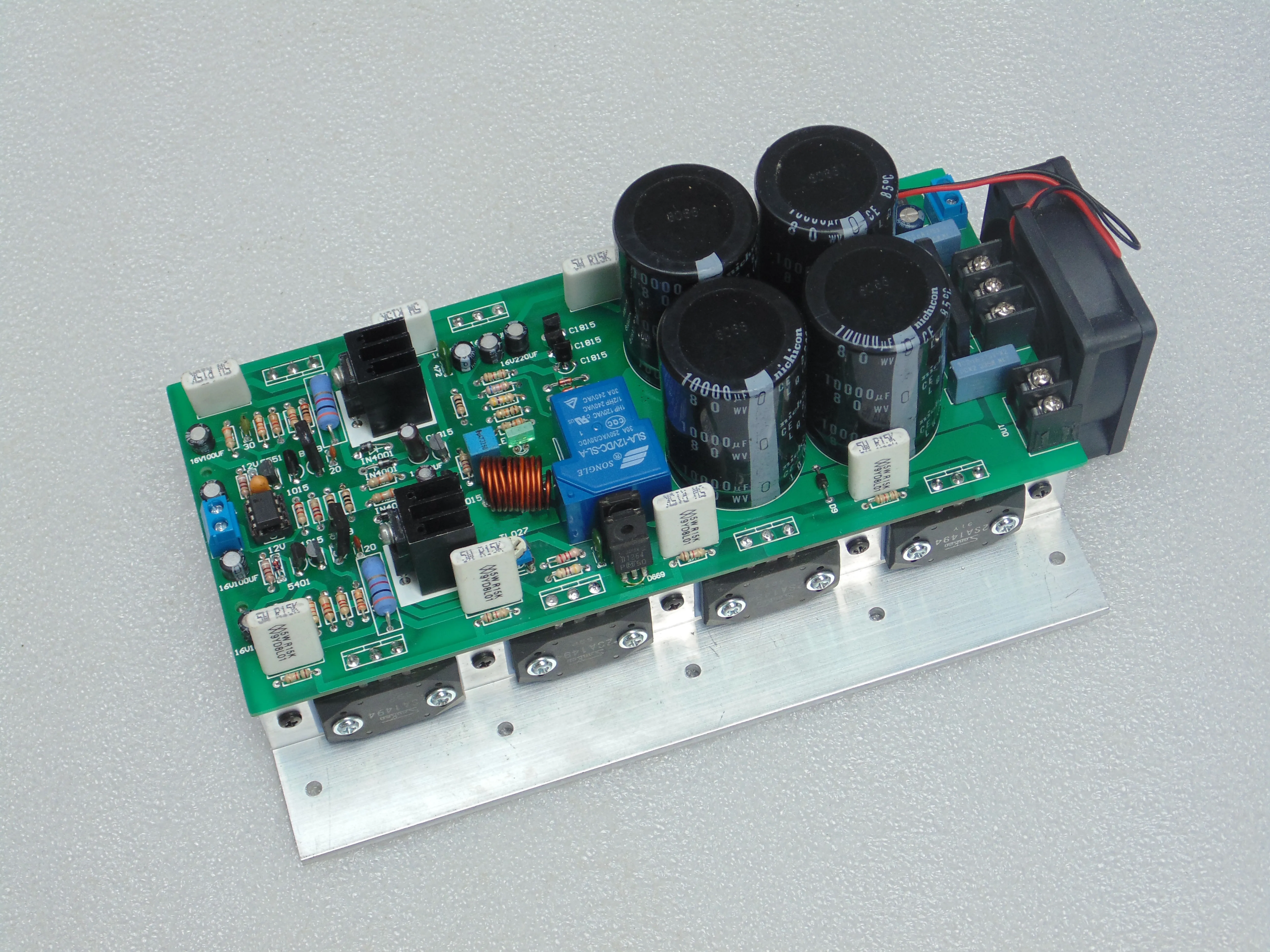 

3858 1494 Pair Tube Mono-channel Eight-tube High-power 1000W Stage Amplifier Board