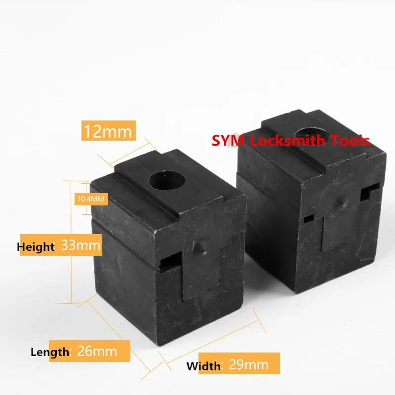 

Original Key Machines Replacement Fixture For DEFU RH2 Clamp Horizontal Key Cutting Machines Chuck[one set]