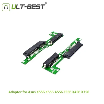

ULT-Best Micro SATA 7+6 male to SATA 7+15 female Adapter Serial ATA Converter adapter for Asus X556 K556 A556 F556 X456 X756