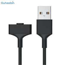 Ouhaobin Новое 3 фута Сменное Зарядное устройство USB кабель для зарядного устройства кабель шнур для Fitbit ионных зарядных кабелей Черный ABS Oct27