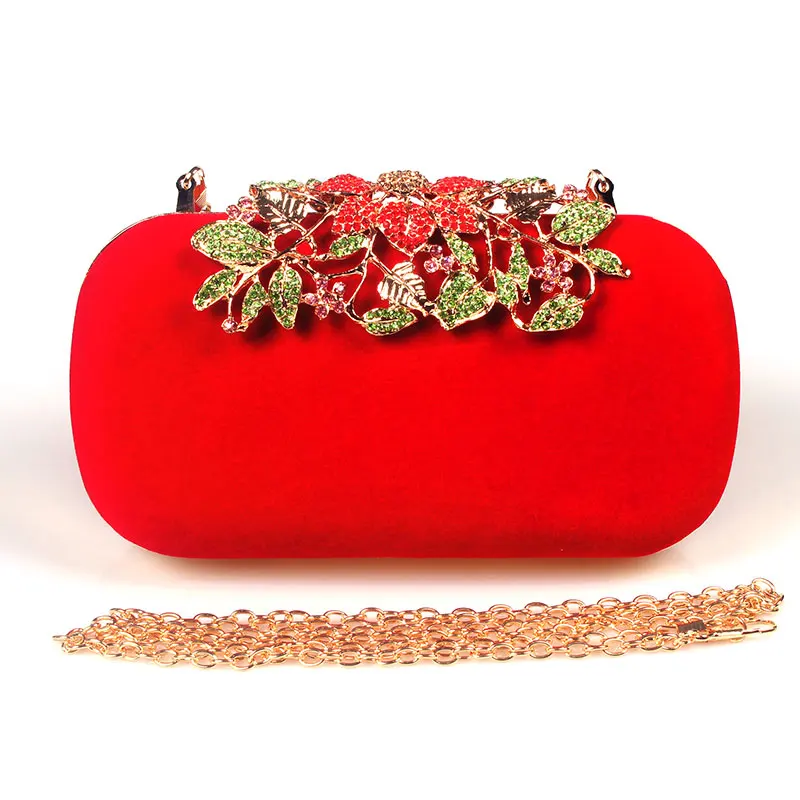 Женский велюровый клатч с кристаллами 6 цветов|wedding bag|clutch bagbags for women |