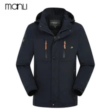 MANLI 4XL мужские весенние флисовые софтшелл Куртки для спорта на открытом воздухе водонепроницаемые пальто для туризма кемпинга треккинга Мужские куртки ветровки