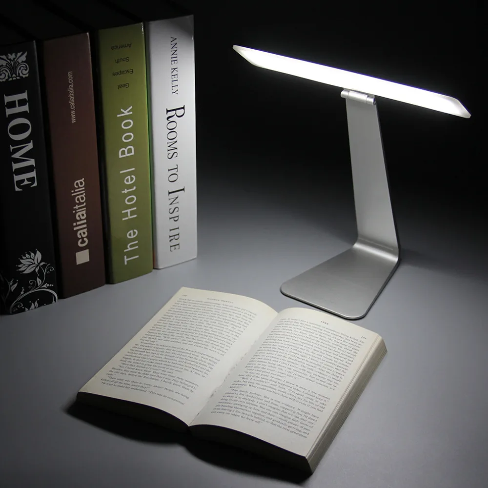 Eye Protection Portable Desk Lamp Ultra thin with 28 LED 3 Level Table