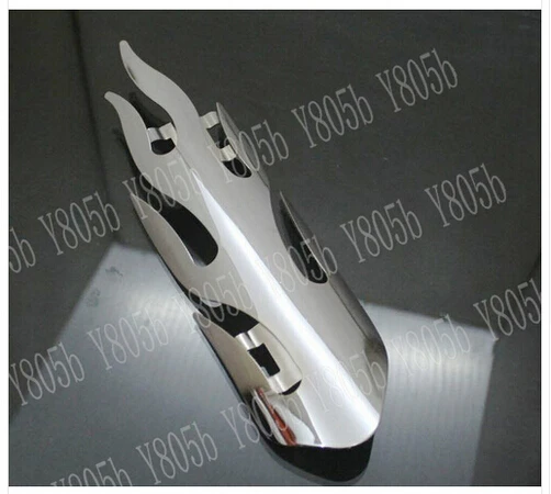 9 &quotпламя выхлопной тепловой щит для Yamaha VStar 400 650 1100 1300 Virago Xv 250 535 750 Road Star на