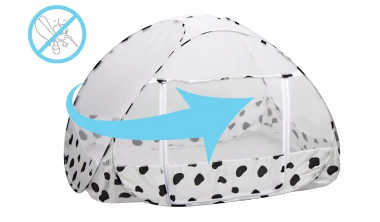 120*80 см милая детская кровать москитная сетка Складная москитная сетка для детской кровати портативная детская кровать навес детская кроватка сетка палатка