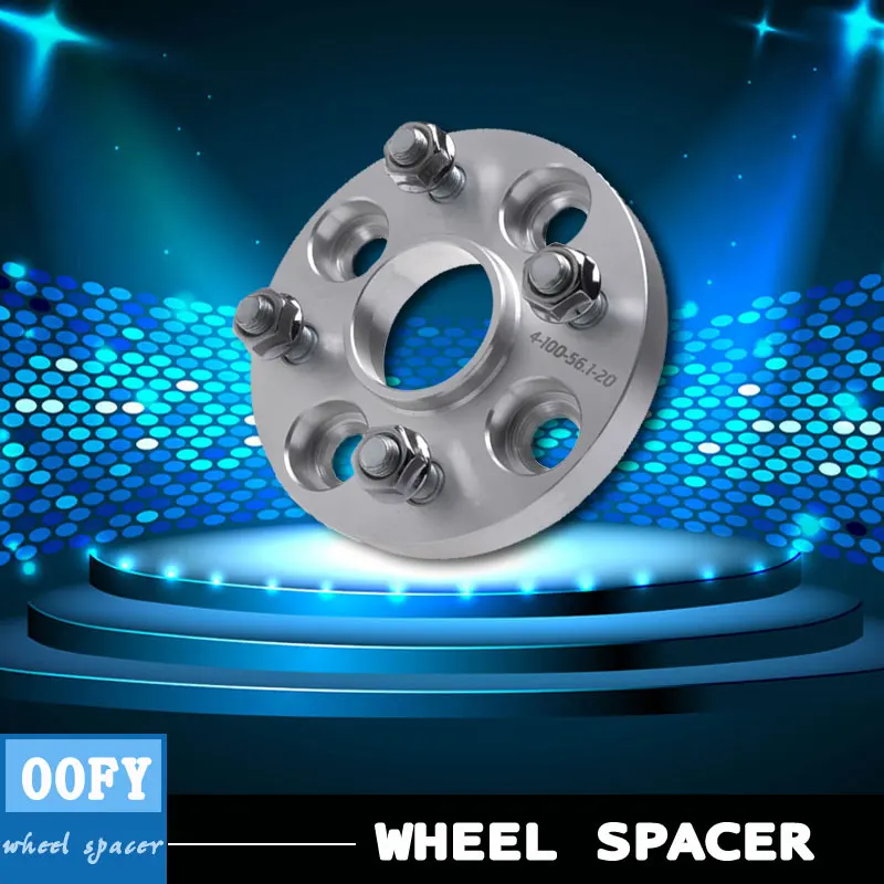 1 pair/ car aluminum Wheel Spacer Adapter Hub Flange 4x100 15mm for BYD F0 F3 | Автомобили и мотоциклы