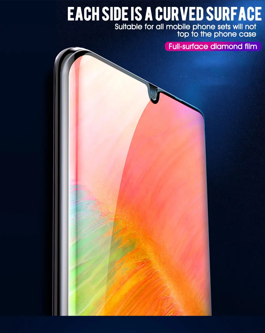 9D полное покрытие Protectiv Стекло для huawei P20 Lite Pro P30 Lite Экран Защитная пленка для huawei P20 Lite P30 Pro закаленное стекло