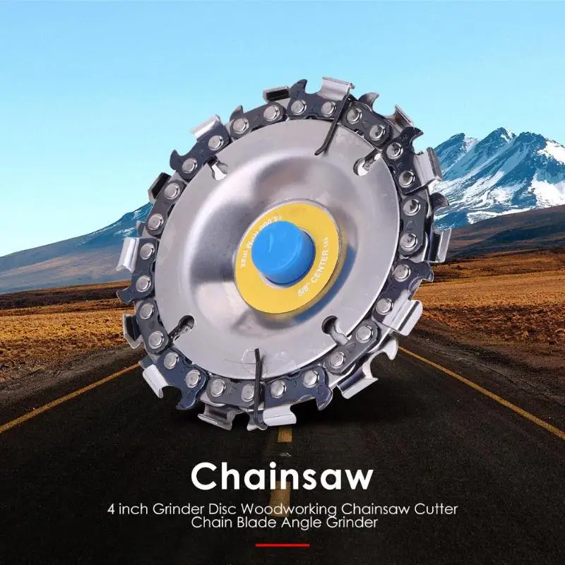 

4 inch Grinder Disc Woodworking Chainsaw Cutter Chain Blade Angle Grinder
