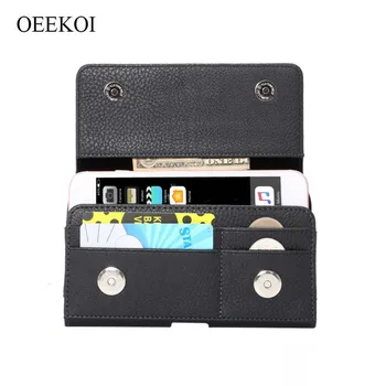 

OEEKOI Lichee Pattern Card Slots Holder Pouch Case for Sony Xperia XZ2 Compact