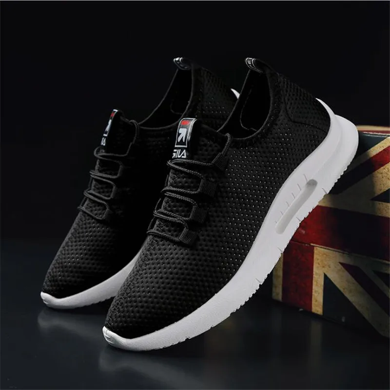 

Male Breathable Comfortable Casual Shoes Fashion Men Canvas Shoes Lace up Wear-resistant Men Sneakers zapatillas deportiva