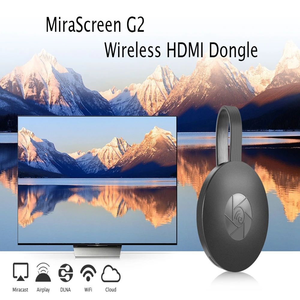 MiraScreen G2 Tv Stick беспроводной usb-модем для ТВ 2,4 ГГц 1080 P HD Chorme il cast di Supporto HDMI Miracast Airplay для Andr