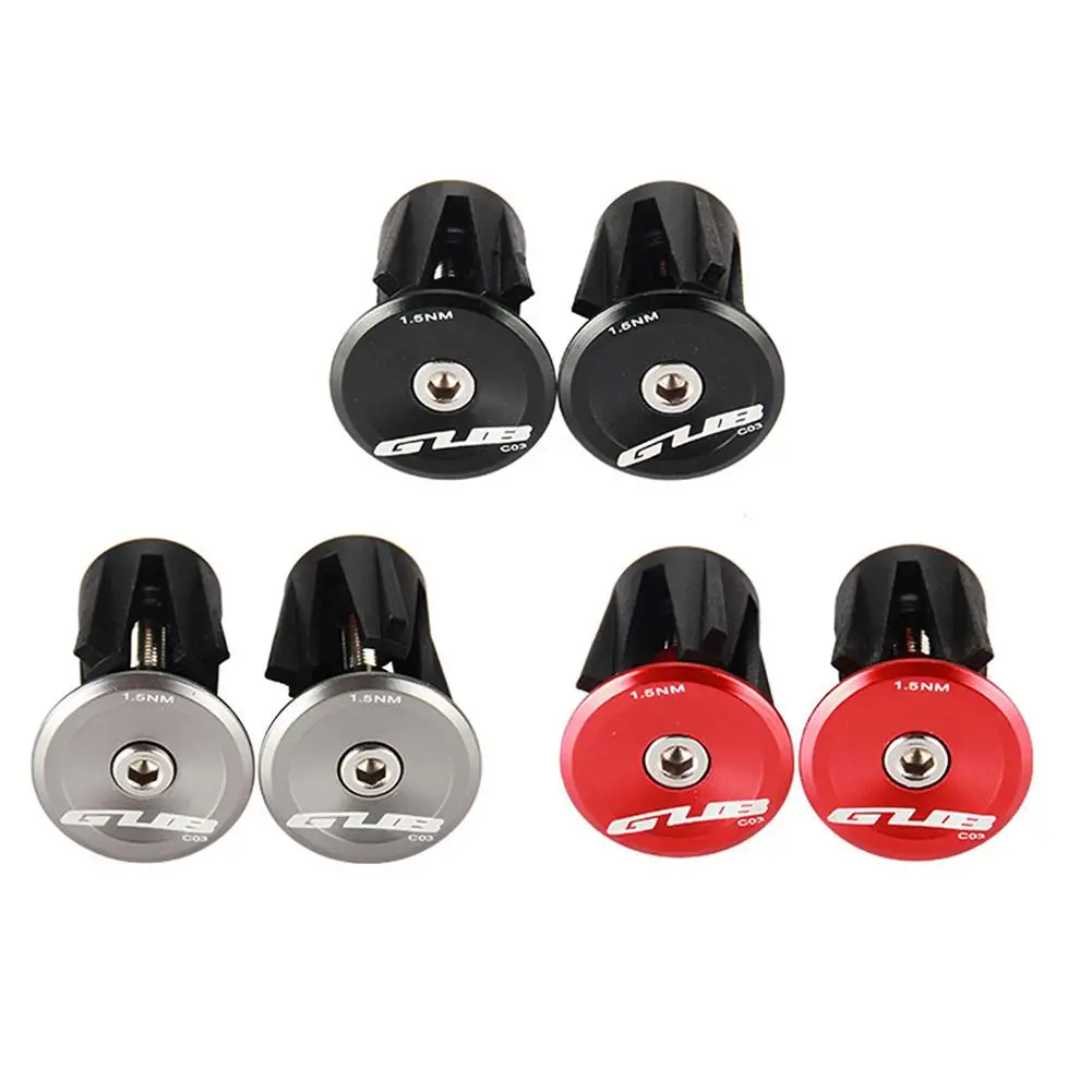 

GUB Bicycle Handlebar plug Ends Bike Parts for handlebar diamater 22-24mm used bike Handle Bar Grips Plugs Caps Accessories