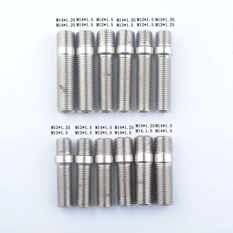 Wheel Bolts Racing Screws Jdm M14 Lug Nuts Replace To M12 For Ford