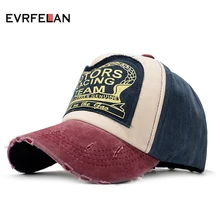 Evrfelan,, Женская бейсбольная кепка для мужчин, хлопковая бейсболка s, унисекс, бейсболка, регулируемая, хип-хоп, мытая Кепка