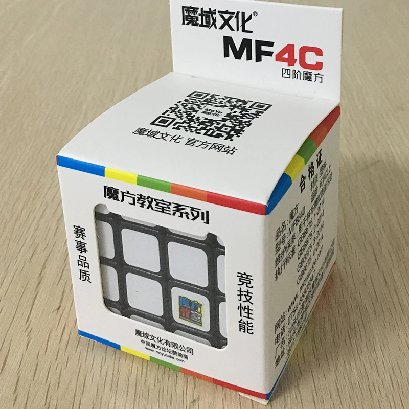 MoYu MF8840 MF4C 4x4 волшебный куб Speedcubing пазл для начинающих черный база cubo magico oyuncak кубик