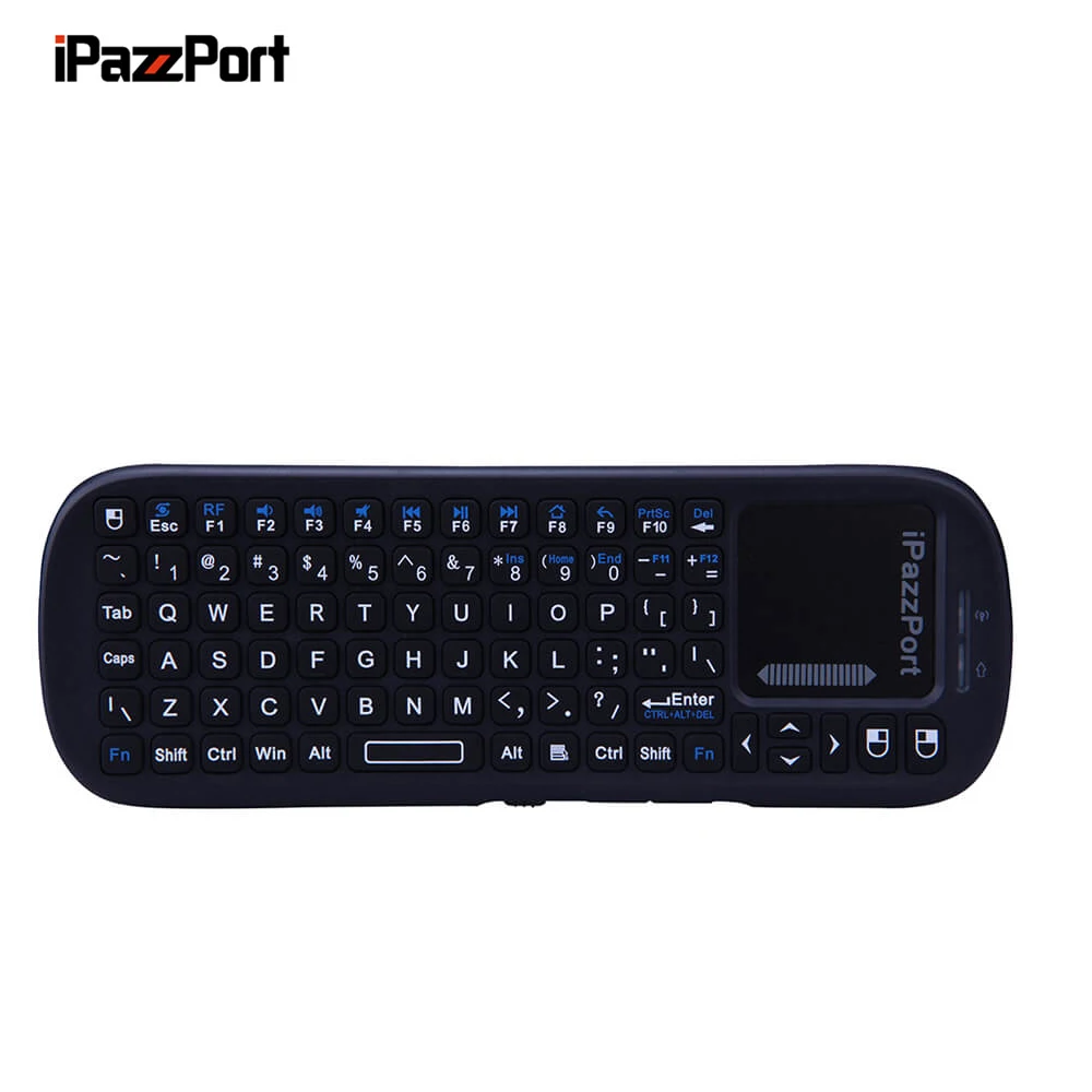 IPazzPort KP 810 19S 2 4G font b Mini b font Wireless Keyboard with Touchpad for