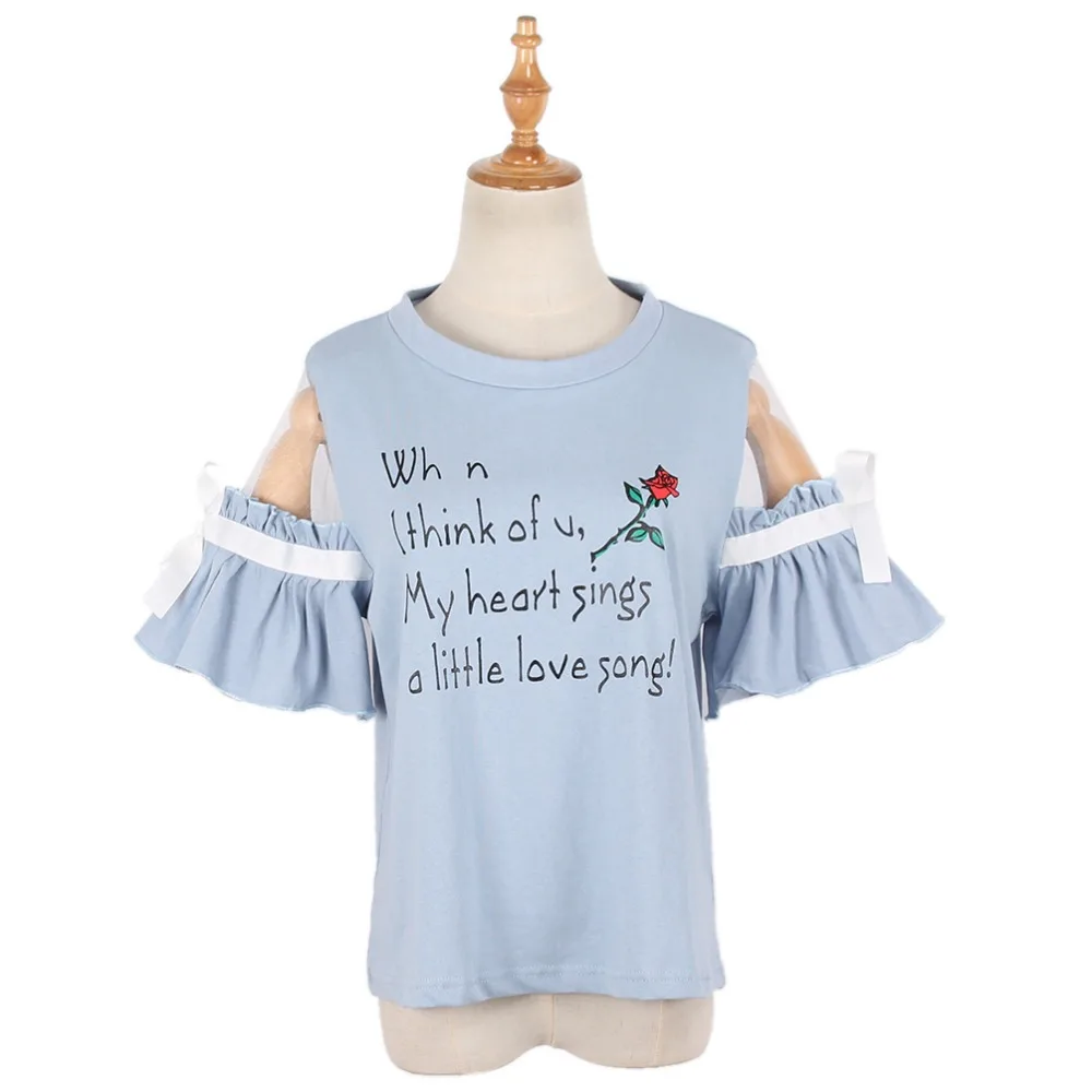 Qlychee модные Летние футболки Harajuku розовое с принтом букв сетки лоскутное короткий